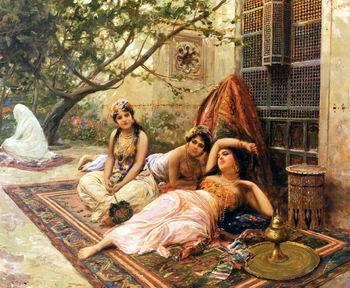unknow artist Arab or Arabic people and life. Orientalism oil paintings  505 china oil painting image